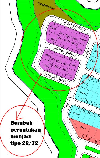 tipe 22/72 bukit Chrysant CitraIndah