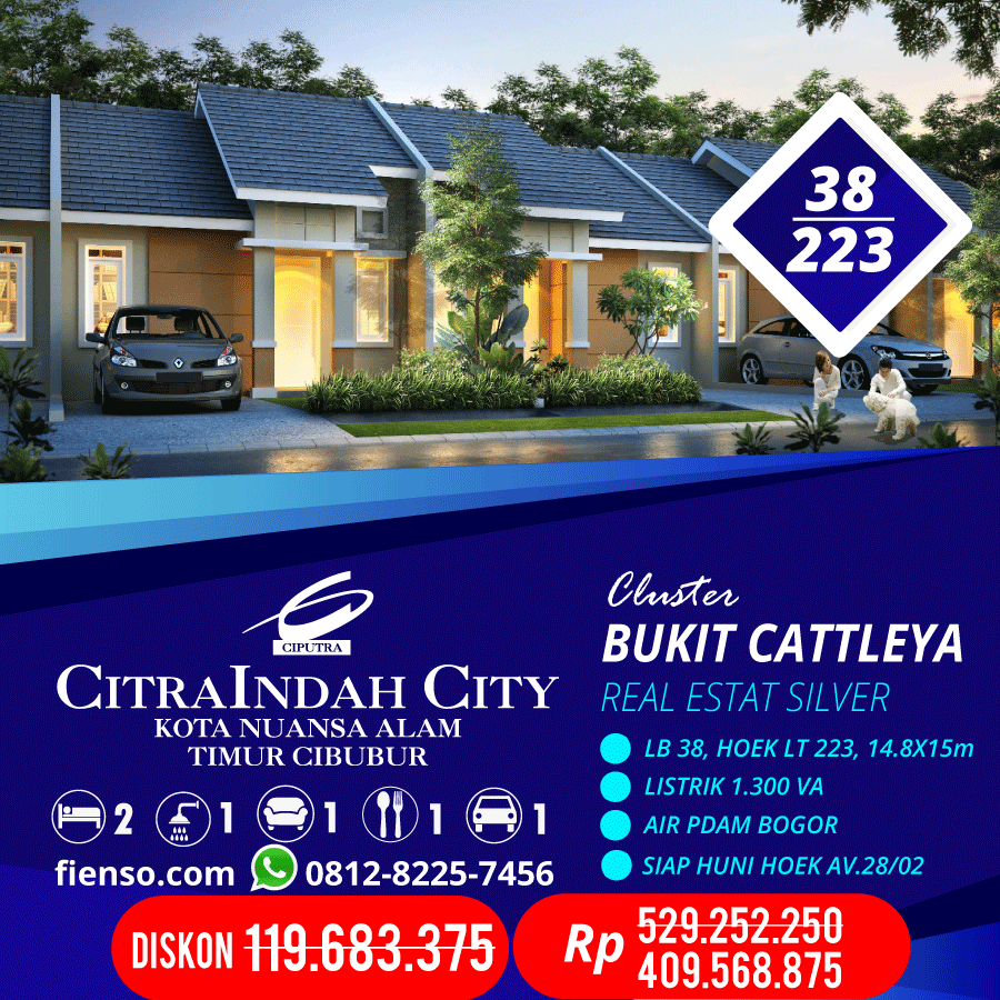 1 Unit Siap Huni Cattleya