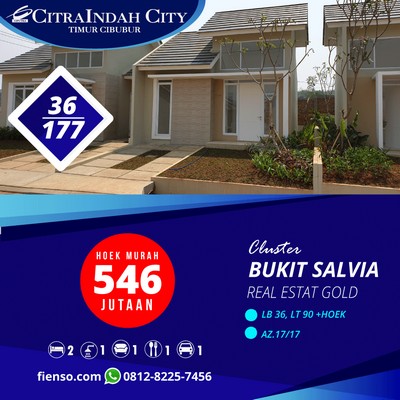 Salvia 3 hoek 36/177, CitraIndah City