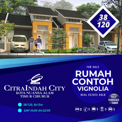 Vignolia rumah contoh 38/120